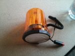 Girofar cu bec 24V Alimentare bricheta, magnet