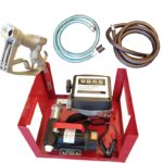 Pompa transfer combustibil 12V Debit 40L/min.(Kit cu contor, furtun aspiratie 1,5M, furtun transfer 4M, Pistol) Breckner Germany
