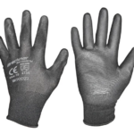 Manusi de protectie sintetice cauciucate negre marimea 10 BK90022