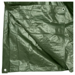 Prelata cu ochiuri de prindere 120g/m2 verde 6x12m - imagine 2