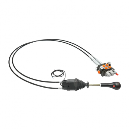 Distribuitor hidraulic cu joystick, lungime cablu 2m presiune 250 bar debit 40L/min