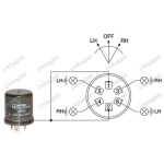 Comutator semnalizare pentru Claas, Fiat, Massey Ferguson 4184377 - imagine 4
