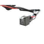 Cablaj cu buton releu si siguranta pentru proiectoare DC 12V ATV OFF ROAD TRACTOARE - imagine 3