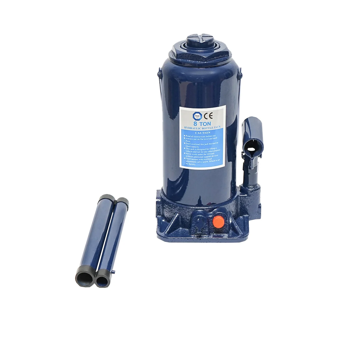 DISCRH8D Cric hidraulic cu piston dublu 8 tone 240mm - imagine 1