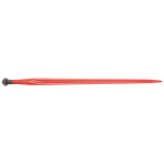 Tepusa V cu piulita pentru furca incarcat baloti 36X810mm