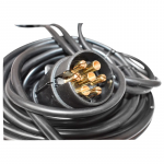 Set lampi LED magnetice pentru remorca, fisa 7 pini, cablu intre stopuri de 2,5m, cablu fisa 7.5m 12 V - imagine 3