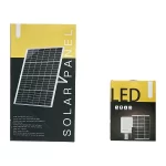 Proiector LED 20W cu panou solar 35W baterie 3,2V/30Ah Breckner Germany - imagine 2