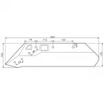 Brazdar KUHN dreapta fara dalta 622212 Cod: DISMA09