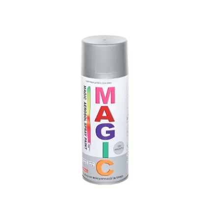 Spray vopsea Magic argintiu 036 450 ml Cod: FOX036