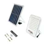 Lampa LED cu panou solar policristalin senzor de miscare si telecomanda 12W Breckner Germany Cod: BK87485 Echivalență: DISDW63