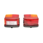 Set lampi spate dreptunghiulare stanga/dreapta pentru John Deere, Deutz Fahr, Renault Fendt, remorca Cod: DISSS4041