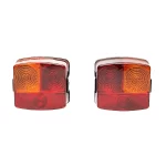 Set lampi spate dreptunghiulare stanga/dreapta pentru John Deere, Deutz Fahr, Renault Fendt, remorca Cod: DISSS4041