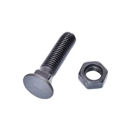 Surub brazdar PP4 cap patrat si piulita M14x60 Cod: UTB101.65.173