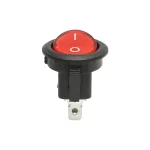 Buton intrerupator on-off 12V/10A cu 3 pini Cod: BK77242 Echivalență: DISEK77