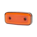 Lampa laterala led galbena 113mm 12-24V  Cod: BK69496 Echivalență: DISES22