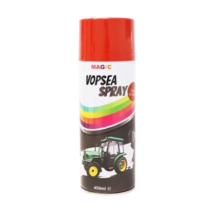 Spray vopsea auto rosu tip Case IH 3121 profesionala cu uscare rapida 450ml MAGIC Cod: BK833121 Echivalență: DIS3121
