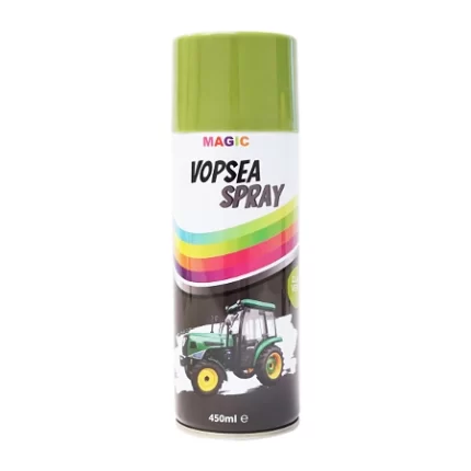 Spray vopsea auto verde tip Claas profesionala cu uscare rapida 450ml MAGIC Cod: BK836118 Echivalență: DIS6118