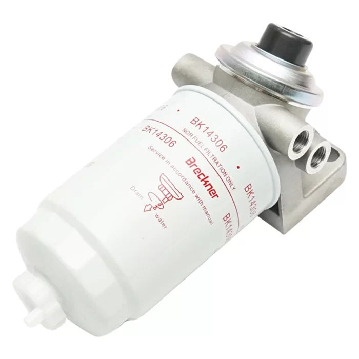 Baterie filtru motorina cu pompa de amorsare la 90 grade (filtru cu aerisitor) Cod: BK14306 Echivalență: DISX43GS299