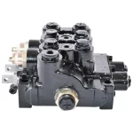 Distribuitor hidraulic cu doua manete profesional, presiune 200 bar 80L/minut Cod: DISRA16