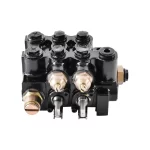Distribuitor hidraulic cu doua manete profesional, presiune 200 bar 80L/minut Cod: DISRA16