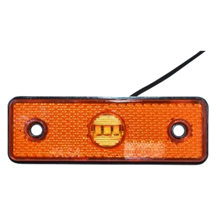 Lampa laterala portocalie de gabarit 24V cu Led Cod: BK69164 Echivalență: DISSA89