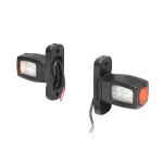 Lampi laterale de gabarit FR0130 cu LED 12/24V, rosu-alb-galben Breckner Germany Cod: BK69452 Echivalență: DISHB10