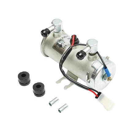 Pompa alimentare electrica universala 12V, L=145mm, fi 10mm pentru motorina benzina OEM YK-3111, 4HKI Pompa alimentare electrica universala 12V, L=145mm, fi 10mm pentru motorina/benzina OEM YK-3111, 4HKI Cod: DISSR65