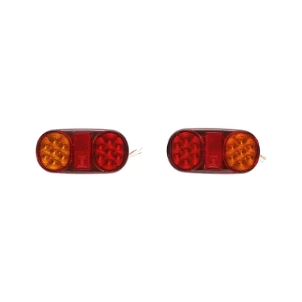 Set lampi spate camion stanga/dreapta cu LED 12V Breckner Germany Cod: BK90879 Echivalență: DISCE91