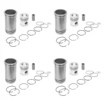 Set motor complet U-650 cu cilindrii, pistoane, segmenti, bolturi, sigurante bolt si inele Cod: UTB101.65.119 Echivalență: DISSETU650