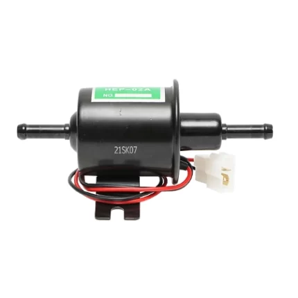 Pompa alimentare electrica HEP universala pentru motorina/benzina, cu filtru incorporat, 12V/02A Cod: BK14014
