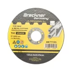 Panza disc flex pentru taiat si polizat inox T41 125x1.6x22mm Breckner Germany Cod: BK77194 Echivalență: DISGX13