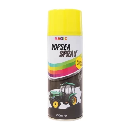 Spray vopsea auto galben tip Welger profesionala cu uscare rapida 450ml MAGIC Cod: BK831117 Echivalență: DIS1117