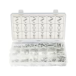 Trusa suruburi metrice cu cap cruce, piulite si saibe plate 420 piese Cod: BK92178 Echivalență: DISFH34
