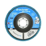 Disc lamelar abraziv cu zirconiu pentru metal si inox P100, 125mm  Cod produs:BK77203