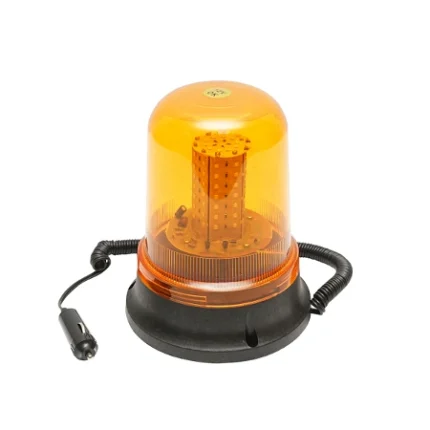 Girofar LED/SMD 12V cu talpa magnetica si alimentare la priza bricheta auto Cod: DISKA60