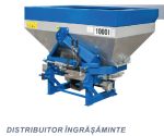 Distribuitor ingrasaminte din inox 1000 L cu 2 discuri Konig Traktoren
