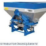 Distribuitor ingrasaminte din inox 1000 L cu 2 discuri Konig Traktoren
