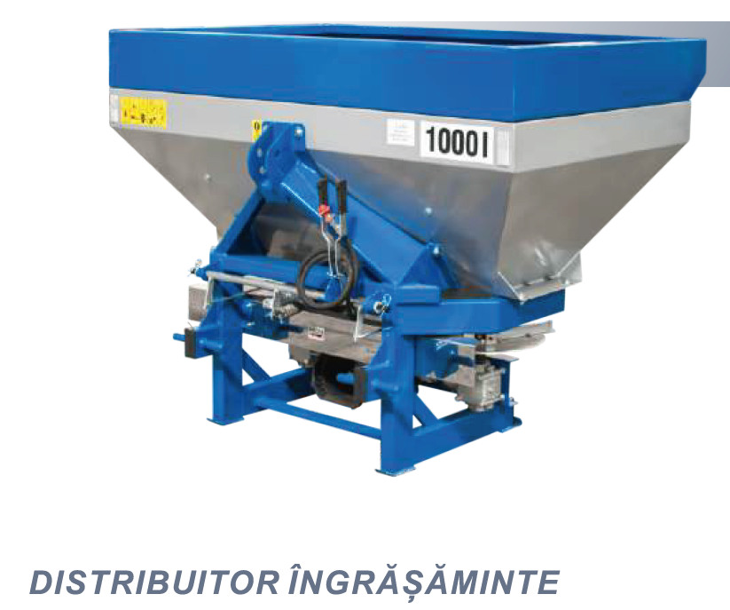 Distribuitor ingrasaminte din inox 1000 L cu 2 discuri Konig Traktoren Distribuitor ingrasaminte din inox 1000 L cu 2 discuri Konig Traktoren