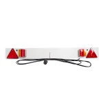 Bara remorca cu lampi LED, cablu 6m, fisa 7 pini, 1230x190x85mm Cod: DISSA81