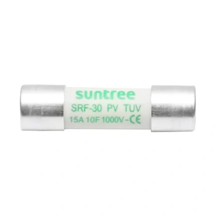 Siguranta fuzibila cilindrica SRF-32 pentru sisteme solare gPV, 15A, 1000V Suntree Cod: BK77755 Echivalență: DISEX17