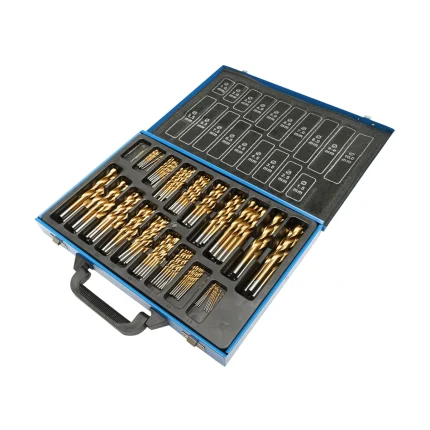 Trusa 170 burghie HSS pentru metal DIN338 Breckner Germany Cod: BK88730 Echivalență: DISLF94
