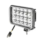 Lampa 15 LED-uri 2 faze 10-30V 45W unghi de radiere 30