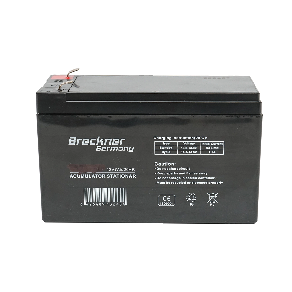 ACUMULATOR STATIONAR 12V 7AH 20HR Baterie sistem solar 12V 7Ah 151x65x94x100 mm FC12-7.0 - imagine 1
