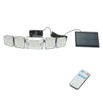 Lampa LED cu panou solar telecomanda si baterie 2400mAh, IP65 Breckner Germany - imagine 7