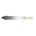 Maceta din otel 610mm cu maner de lemn