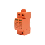 Descarcator la supratensiune cu semnalizare pentru sisteme fotovoltaice LD-SPD-2P-20kA-500VDC Leader