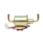 Pompa alimentare electrica universala 12V cot 90 grade, L=130mm, fi 8mm pentru motorina/benzina OEM YK-3065, HEP-02A - imagine 2