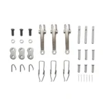 Set parghii ambreiaj 12 toli Massey Ferguson, Landini cod OEM 1810857M92, 3900546M91, 1639083M92, 1810857M91, B8766, 224-2 - imagine 2