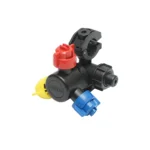 Stropitor complet cu 3 diuze pentru erbicidator GM02, TA66, TA67, TA68