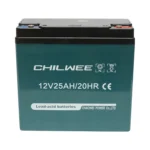 Baterie VRLA plumb-acid 12V 25Ah, 20HR cu grafen 6-DZF-20 pentru vehicule electrice 180x75x170mm Chilwee